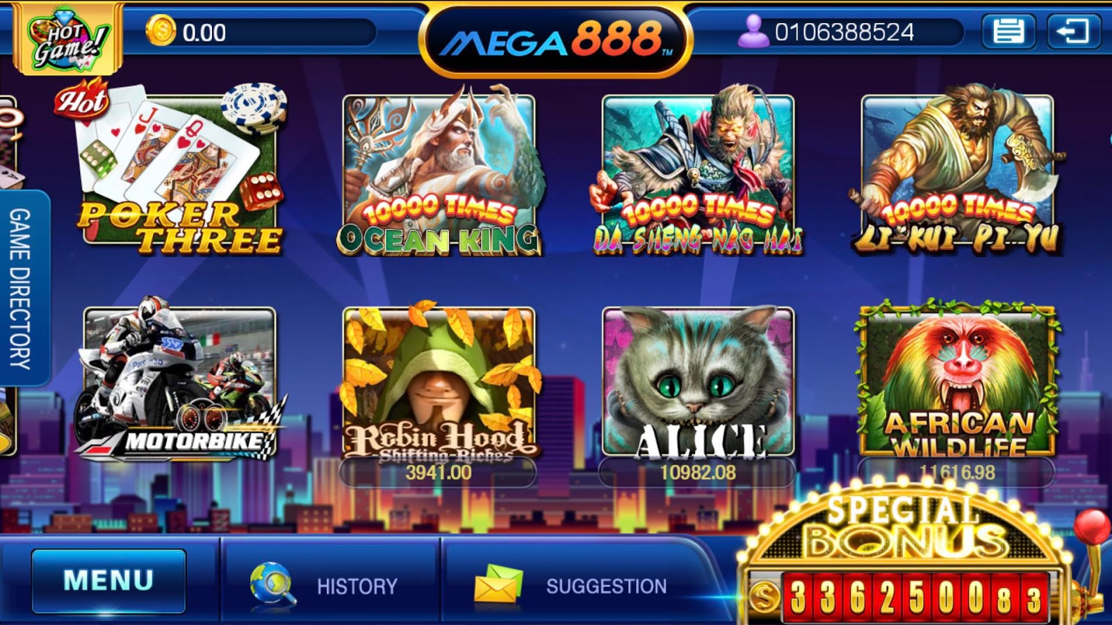 Mega888 Casino Download